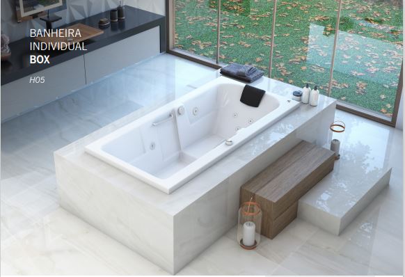 BANHEIRA INDIVIDUAL BOX 