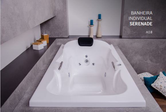 BANHEIRA INDIVIDUAL SERENADE 