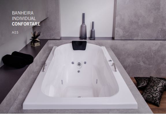 BANHEIRA INDIVIDUAL CONFORTARE