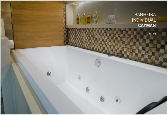 BANHEIRA INDIVIDUAL CAYMAN