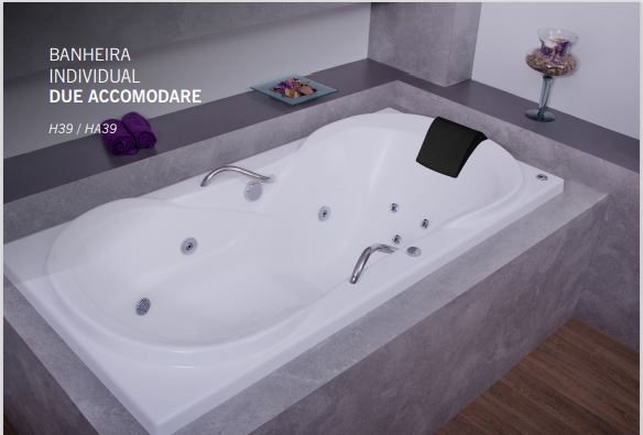 BANHEIRA INDIVIDUAL DUE ACCOMODARE 